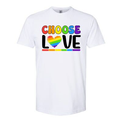 LGBT Retro Pride T Design Softstyle® CVC T-Shirt