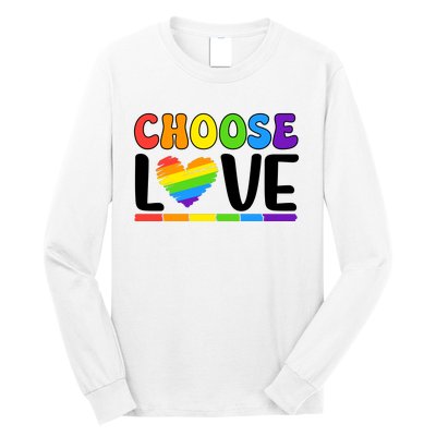 LGBT Retro Pride T Design Long Sleeve Shirt