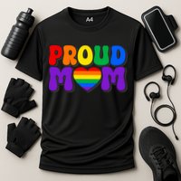 LGBT Retro Pride T Design Performance Shirt