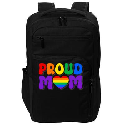 LGBT Retro Pride T Design Impact Tech Backpack