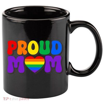LGBT Retro Pride T Design 11oz C Handle Ceramic Mug