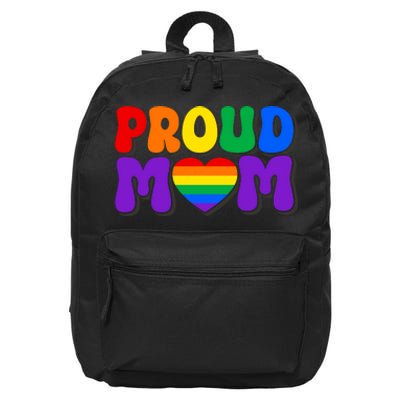 LGBT Retro Pride T Design 16 in Basic Backpack