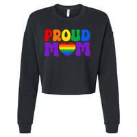 LGBT Retro Pride T Design Cropped Pullover Crew