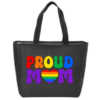 LGBT Retro Pride T Design Zip Tote Bag