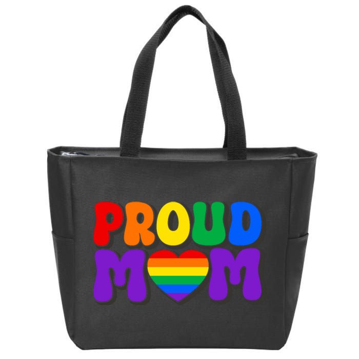 LGBT Retro Pride T Design Zip Tote Bag