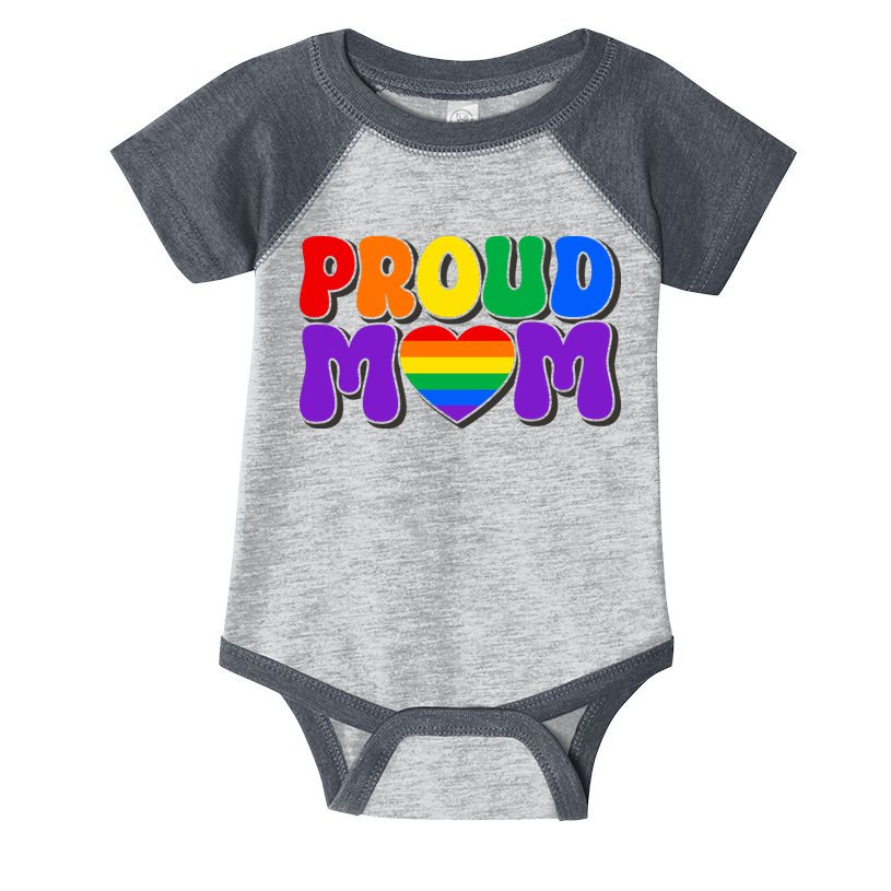 LGBT Retro Pride T Design Infant Baby Jersey Bodysuit