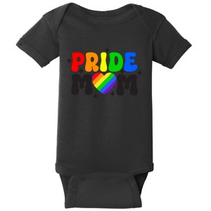 LGBT Retro Pride T Design Baby Bodysuit