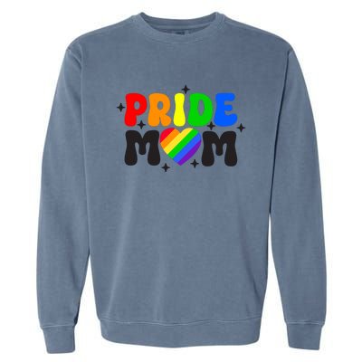 LGBT Retro Pride T Design Garment-Dyed Sweatshirt