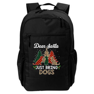 Leopard Red Plaid Gift Daily Commute Backpack