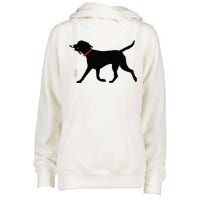 Labrador Retriever Play Fetch Black Lab Womens Funnel Neck Pullover Hood