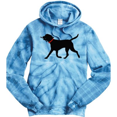 Labrador Retriever Play Fetch Black Lab Tie Dye Hoodie