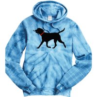 Labrador Retriever Play Fetch Black Lab Tie Dye Hoodie
