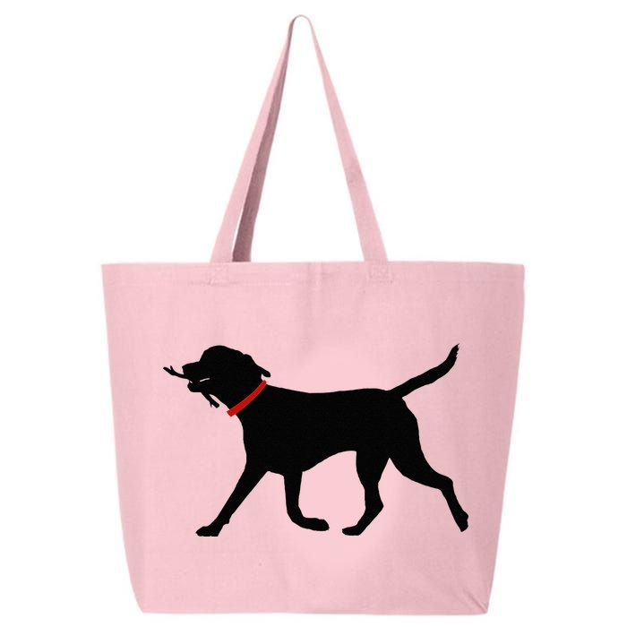 Labrador Retriever Play Fetch Black Lab 25L Jumbo Tote