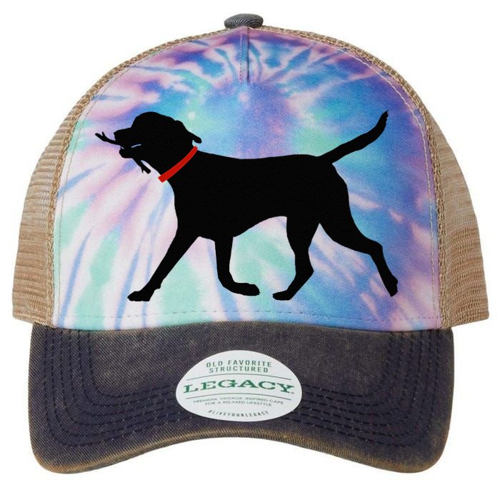 Labrador Retriever Play Fetch Black Lab Legacy Tie Dye Trucker Hat