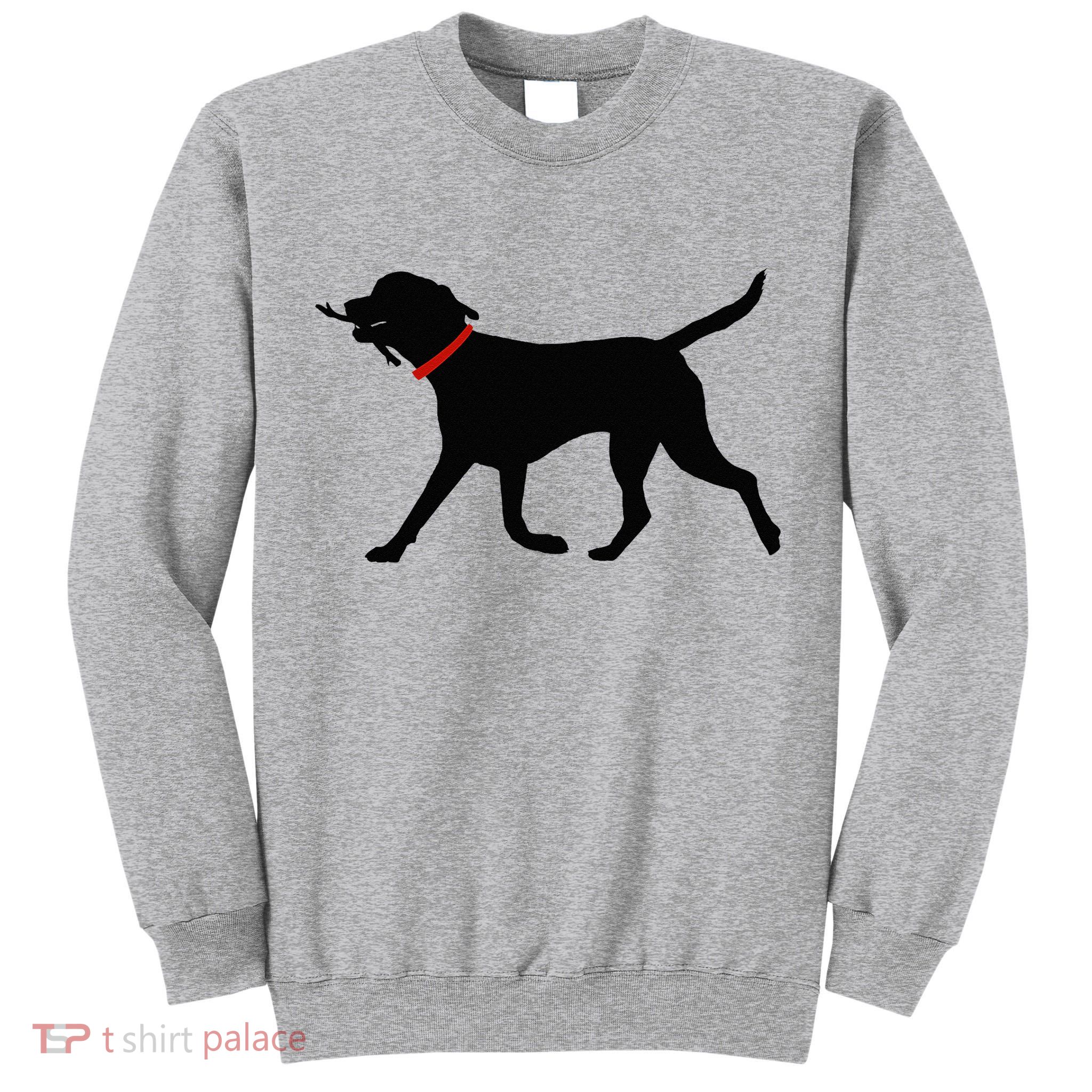 Labrador Retriever Play Fetch Black Lab Tall Sweatshirt