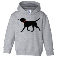 Labrador Retriever Play Fetch Black Lab Toddler Hoodie