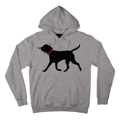 Labrador Retriever Play Fetch Black Lab Tall Hoodie