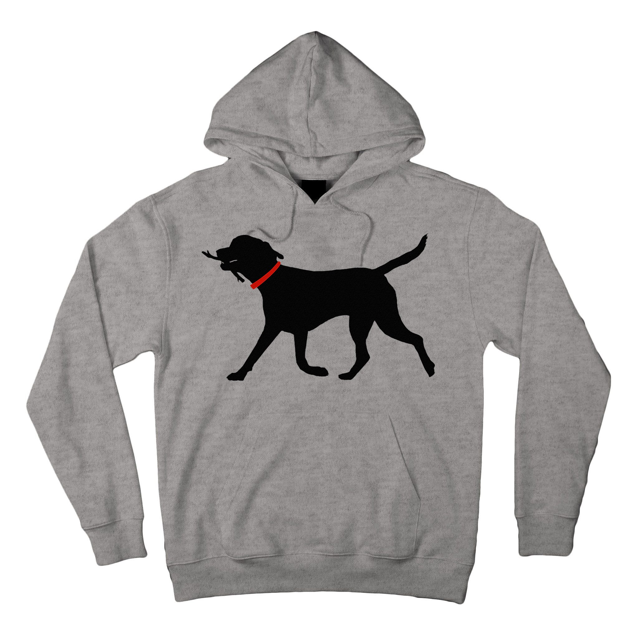 Labrador Retriever Play Fetch Black Lab Tall Hoodie
