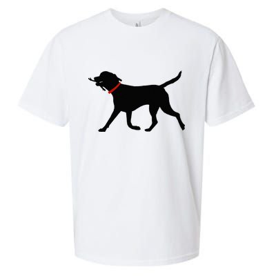 Labrador Retriever Play Fetch Black Lab Sueded Cloud Jersey T-Shirt
