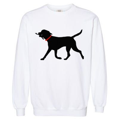 Labrador Retriever Play Fetch Black Lab Garment-Dyed Sweatshirt