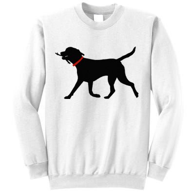 Labrador Retriever Play Fetch Black Lab Sweatshirt