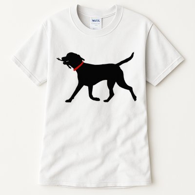 Labrador Retriever Play Fetch Black Lab Tall T-Shirt