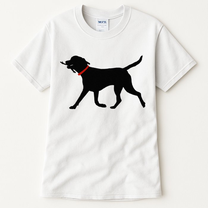 Labrador Retriever Play Fetch Black Lab Tall T-Shirt