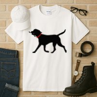 Labrador Retriever Play Fetch Black Lab Tall T-Shirt
