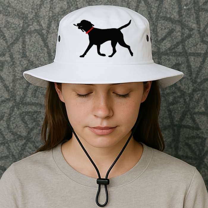Labrador Retriever Play Fetch Black Lab Bucket Hat