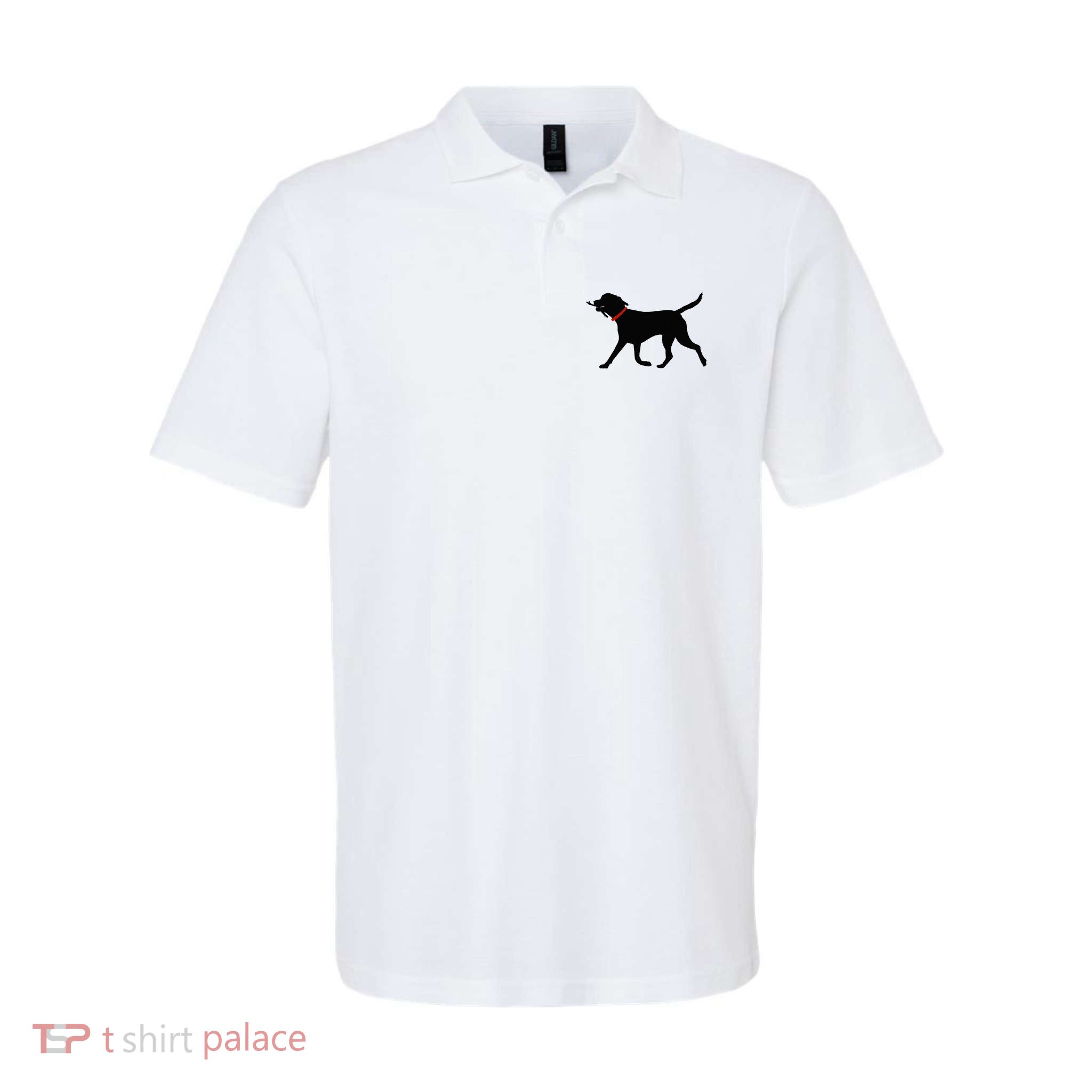 Labrador Retriever Play Fetch Black Lab Polo