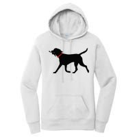 Labrador Retriever Play Fetch Black Lab Women's Pullover Hoodie
