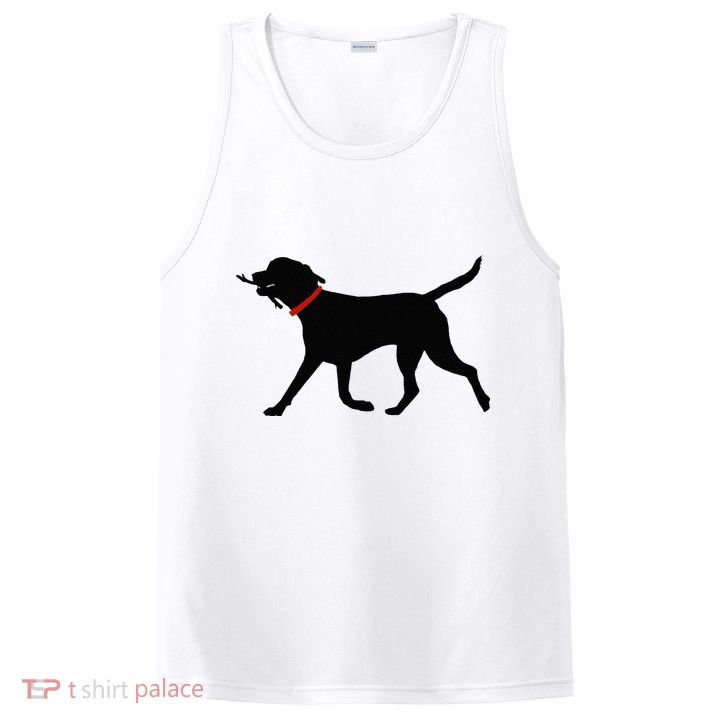 Labrador Retriever Play Fetch Black Lab PosiCharge Competitor Tank