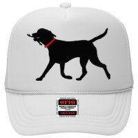Labrador Retriever Play Fetch Black Lab Trucker Hat