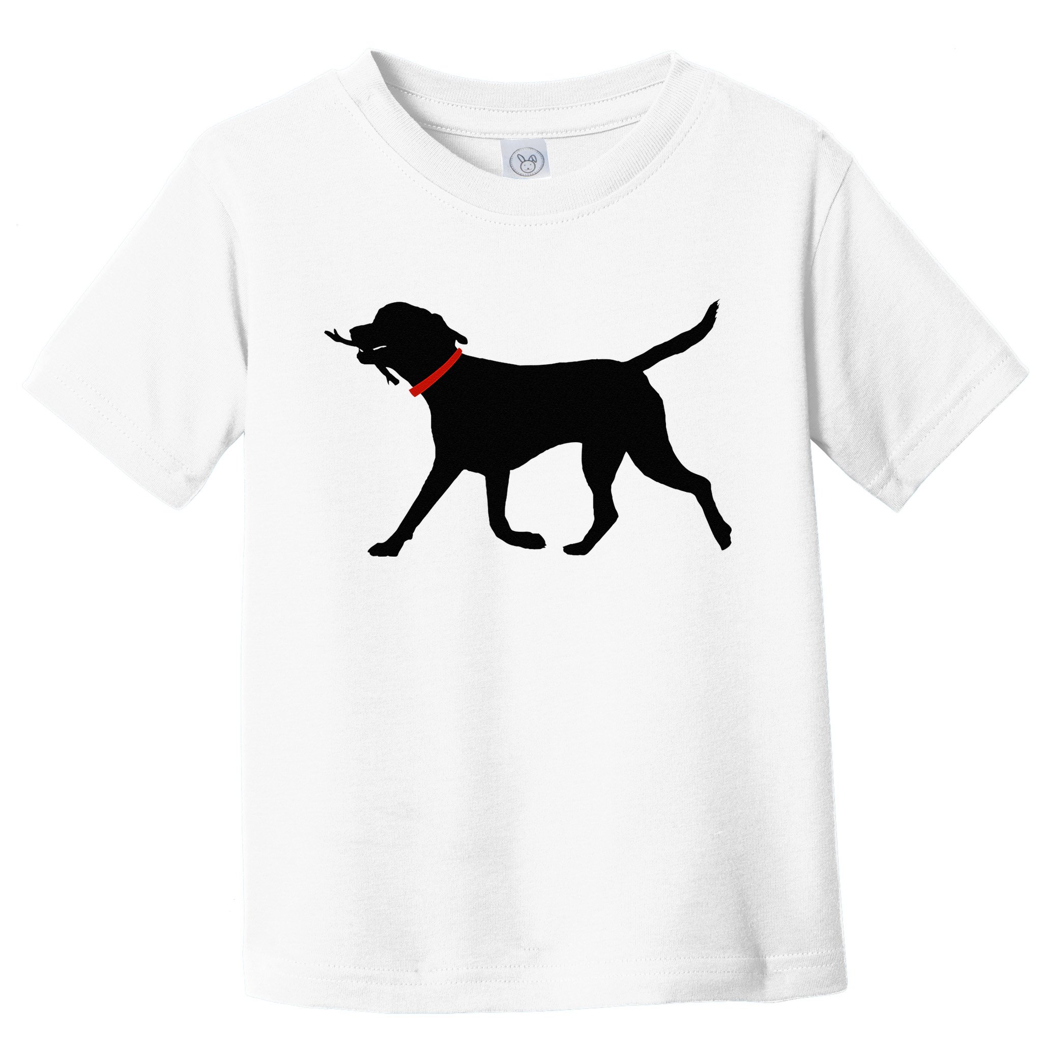 Labrador Retriever Play Fetch Black Lab Toddler T-Shirt