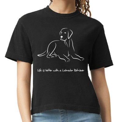 Labrador Retriever Premium T Comfort Colors Boxy T-Shirt