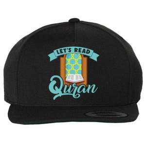 Lets Read Quran Muslim Islam Mosque Prayer Mat Religion Gift Wool Snapback Cap