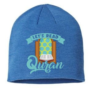 Lets Read Quran Muslim Islam Mosque Prayer Mat Religion Gift Sustainable Beanie