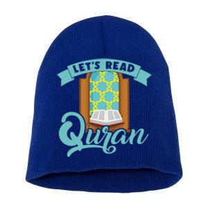 Lets Read Quran Muslim Islam Mosque Prayer Mat Religion Gift Short Acrylic Beanie