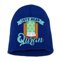 Lets Read Quran Muslim Islam Mosque Prayer Mat Religion Gift Short Acrylic Beanie