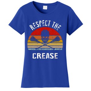 Lacrosse Retro Respect The Crease Women's T-Shirt