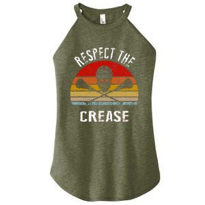 Lacrosse Retro Respect The Crease Women's Perfect Tri Rocker Tank