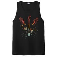 Lets Rock Rock N Roll Guitar Retro Lovers PosiCharge Competitor Tank