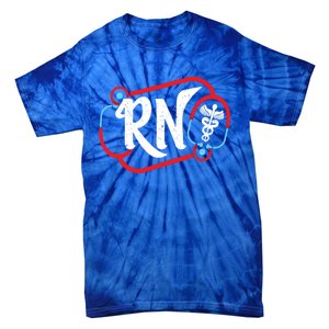 Lovely Rn Registered Nurse Are Super Heroes Gift Tie-Dye T-Shirt