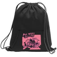 Limited Retro Rad PeeweeS Playhouse Sweatshirt Cinch Pack Bag