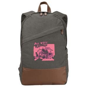 Limited Retro Rad PeeweeS Playhouse Cotton Canvas Backpack