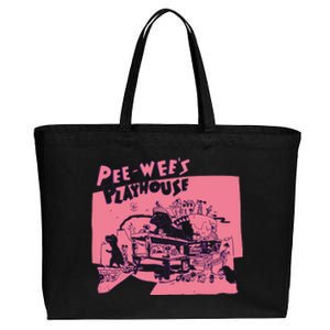 Limited Retro Rad PeeweeS Playhouse Cotton Canvas Jumbo Tote