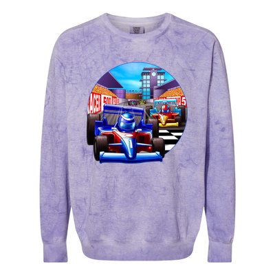 Let's Ride Racing Colorblast Crewneck Sweatshirt