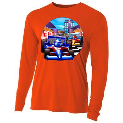 Let's Ride Racing Cooling Performance Long Sleeve Crew