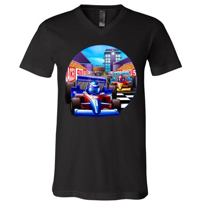 Let's Ride Racing V-Neck T-Shirt
