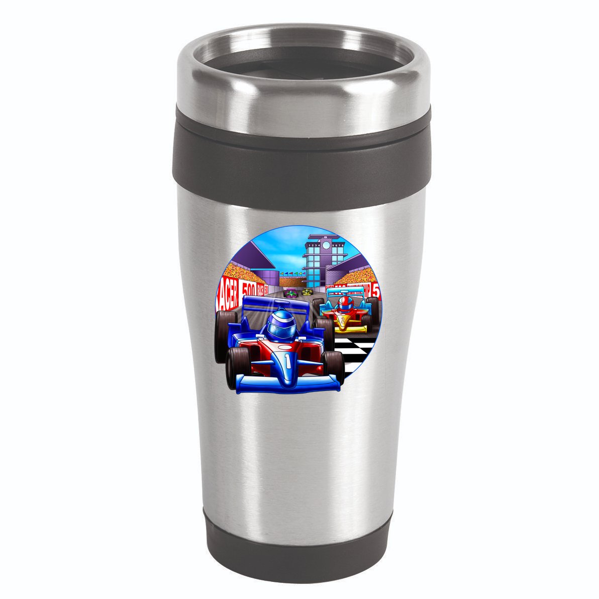 Let's Ride Racing 16oz Travel Tumbler